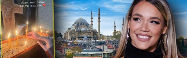 "PRVA STANICA IZ BOLNICE! DANAS SAM SE PONOVO RODILA" Srpska pevačica hitno operisana u Turskoj, čim je izašla otišla zapalila sveću u ovoj svetinji (FOTO)