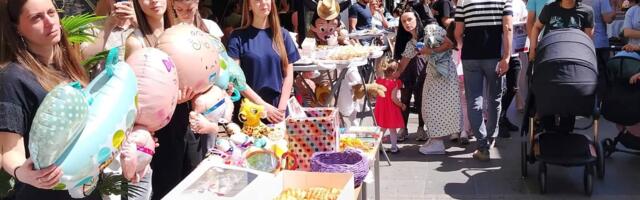 Rekordne brojke- Na samo jednom humanitarnom bazaru prikupljeno više od 2 miliona dinara za malog Balšu (VIDEO) 