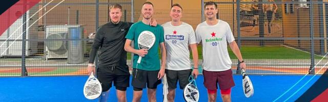 Osmo kolo VODAVODA Sportal padel biznis lige