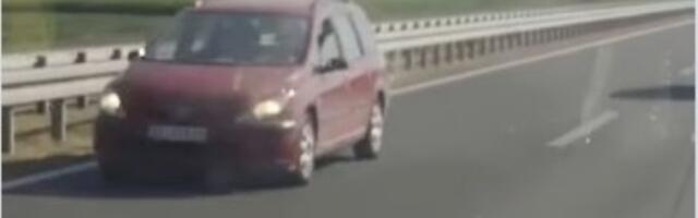 (VIDEO) Kamikaza kod Loznice! Snimljen vozač kako juri kontra smerom