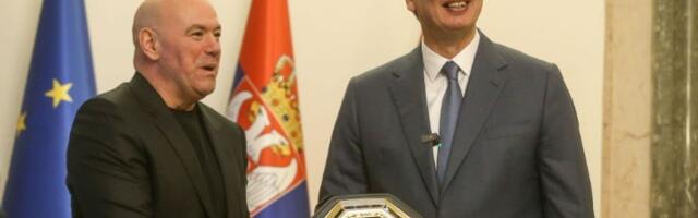 Vučić ugostio prvog čoveka UFC-a: Hvala što ste izabrali Srbiju, ugostićemo vas najbolje moguće