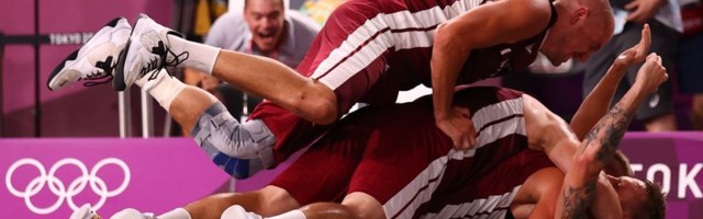 Istorija u Tokiju: Letonija prvi olimpijski šampion u basketu!
