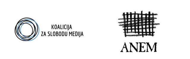Koalicija za slobodu medija i Asocijacija nezavisnih elektronskih medija (ANEM) – Zabrinutost zbog serije opomena pred tužbu