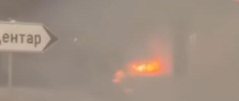 IZGOREO AUTOMOBIL U CENTRU GRADA! Buktinja u Vrnjačkoj Banji: Nema povređenih lica (VIDEO)