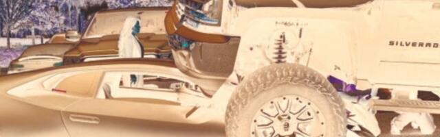 Džaba ti 300.000 evra kad te niko ne vidi! Pikap “progutao” Lamborgini: Žena za volanom dodala gas, a vozač ostao zarobljen! /VIDEO/