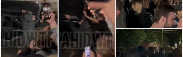 HAOS U LAVOVU ZBOG MOBILIZACIJE, PREVRNUTO VOZILO REGRUTNOG CENTRA! Pretučen Ukrajinac (30) zbog izbegavanja vojne službe "Ugurali ga u kombi i pobegli" (VIDEO)