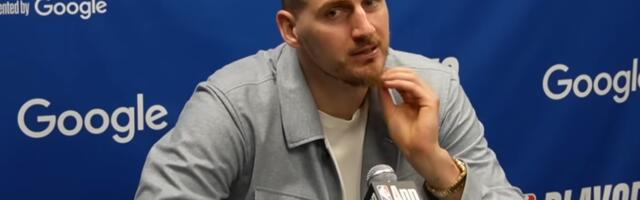 Jedino što je Nikolu Jokića juče obradovalo je pitanje na srpskom! /VIDEO/