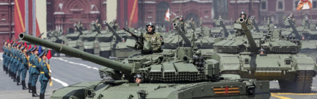 Парада на Црвеном тргу 9. маја у Москви први пут без војне технике