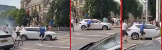 (VIDEO) Migrant autom uleteo u veliku grupu ljudi! Horor u Londonu obišao svet, kamere zabeleželile dramatične scene