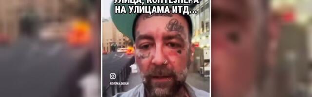 Skandal! Istetovirani blokader kuka zbog gužve, a mesecima maltretirao narod! (VIDEO)