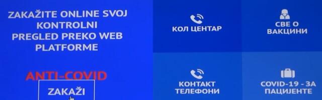 AntiCovid aplikacija za zakazivanje pregleda u kovid ambulantama