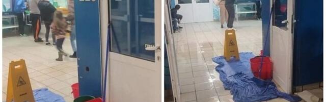 Poplava na Institutu za majku i dete (FOTO)