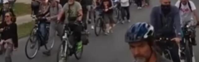 Počeo protest u NS, građani protiv skupova vlasti (VIDEO)