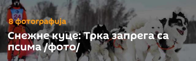 Снежне куце: Трка запрега са псима /фото/