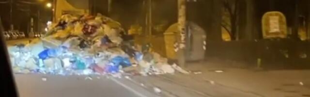 "Podavićemo se u smeću": Šok prizor sa Bulevara (VIDEO)