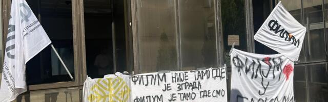 Građani pozivaju na protest podrške studentima Filuma ispred zgrade Rektorata