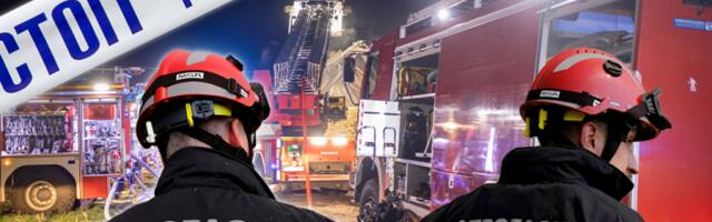 BUKTINJA U CENTRU ZRENJANINA! Buknula vatra u zgradi, vatrogasci dojurili - POLICIJA BLOKIRALA ULICU! (VIDEO)