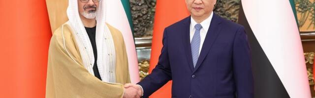 Si Đinping razgovarao sa prestolonaslednikom Abu Dabija o jačanju saradnje i stabilnosti na Bliskom istoku