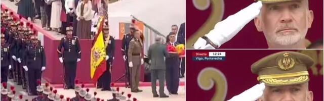 (VIDEO) Reakcija kralja govori sve! Skandal u Španiji usred velike vojne parade: Snimak zapalio društvene mreže