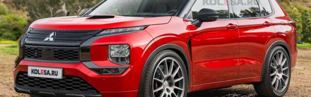 Precizna vizuelizacija Mitsubishi Outlander Evolutiona