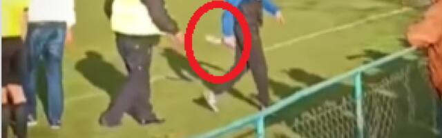 SATAROM NA GOSTE IZ VOGANJA: Težak incident na meču Sremske lige (VIDEO)