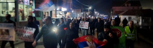 U Bojniku sinoć održan drugi protest, odata pošta i ubijenom Slaviši Bogdanoviću