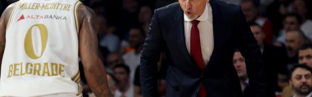 ŠTA JE SA GLAVOM, JESMO LI VEŽBALI OVO?! Obradovič svestan da je tim odigrao daleko od optimuma!