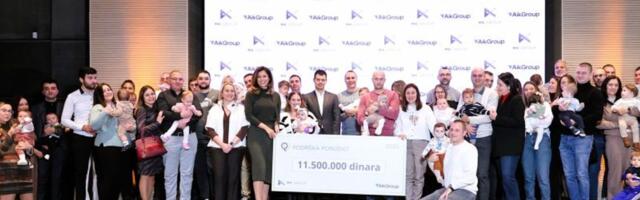 MK Group i AikGroup izdvojile 11,5 miliona dinara za "Podršku porodici"
