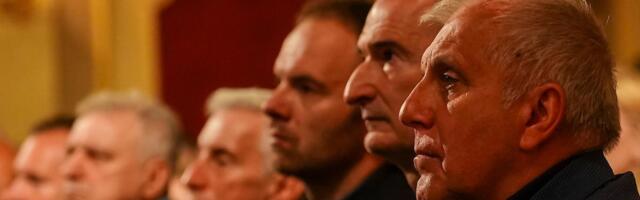 Mirza Teletović se slomio: U Sarajevu na komemoraciji Edinu Avdiću košarkaške legende, tu su i Željko Obradović i Bodiroga /GALERIJA/