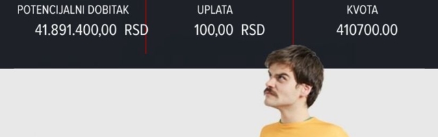 LUDI TIKET (-), ponedeljak, 41.891.400 dinara: Čivijaši su krivi