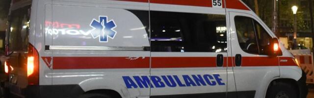 Povređen policajac u saobraćajnoj nezgodi (FOTO)