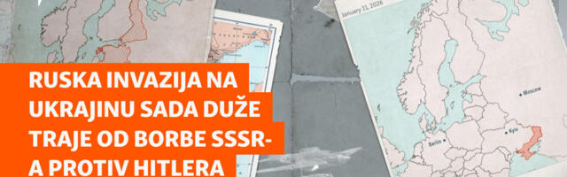 Ruska invazija na Ukrajinu sada duže traje od borbe SSSR-a protiv Hitlera