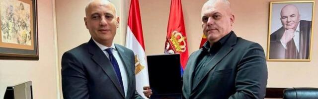 NASTAVLJAMO BRATSKU, PRIJATELJSKU I EKONOMSKU SARADNJU! Dalibor Marković sa ambasadorom Egipta