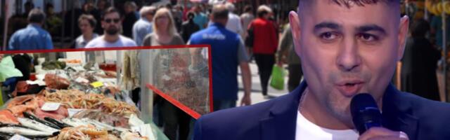 USTAJE U 3 DA ČISTI RIBU PA PRAVO U PINKOVE ZVEZDE! Milorad Vasić drži ribarnicu na pijaci - sprema krompir-salata, pali roštilj, a od njegovih kometara se ježi