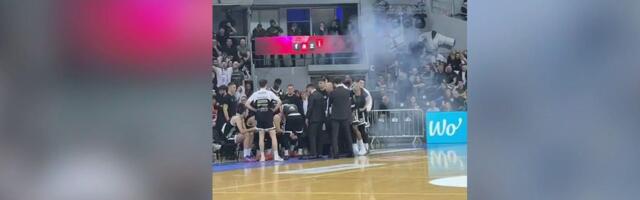 Trese se Čair: Navijači sa tribina ubacili petardu u teren
