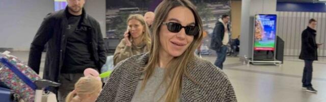 NAKON PRIZNANJA MUŽA O PREVARI SAMA SLETELA U BEOGRAD! Pevačica bežala od novinara na aerodromu – Zbog dece je sve ovako! (VIDEO)