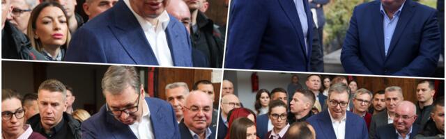 UŽIVO "TE MI SE EMOCIJE NE SMANJUJU" Vučić se prisetio 15. marta kada su blokaderi pokušali državni udar: Bio sam tu sa sinom i bratom, čuvali smo Srbiju!