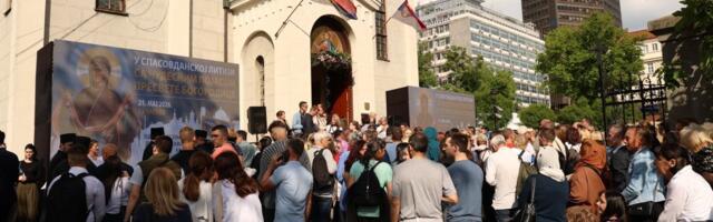Beograde, srećna slava! Na čelu Spasovdanske litije Pojas Presvete Bogorodice, a evo ko će nositi Časni krst