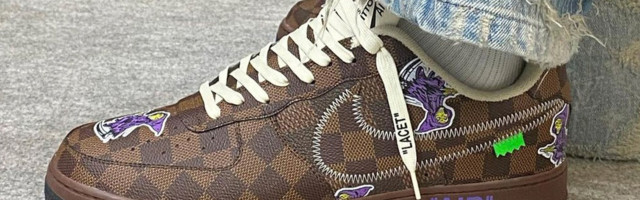 Patike za gasere – Louis Vuitton x Nike Air Force 1