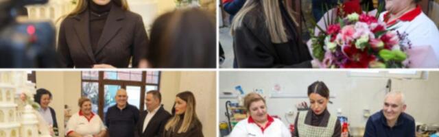 MINISTARSTVO PRIVREDE JE VETAR U LEĐA ŽENAMA VLASNICAMA BIZNISA Ministarka Mesarović posetila preduzetnicu iz Rume