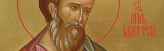 SUTRA JE SLAVA I CRNO SLOVO U CRKVENOM KALENDARU! Obeležavamo Svetog apostola i jevanđelistu Mateju