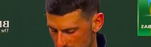 PRVE REČI NOVAKA NAKON BOLNE ELIMINACIJE! Poen za TV špice mu došao glave: Bilo je sjajno - ali ostao sam bez benzina!