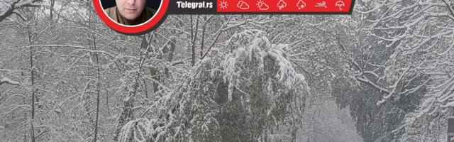 Sneg na samo 100 kilometara od Beograda: Sledi MRAZ, temperatura će opasti na minus 5 stepeni