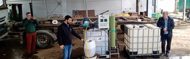 Mobilno postrojenje, rešenje za problem deponijskih voda