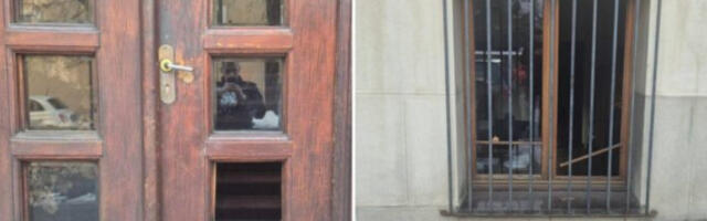 Krivična prijava zbog lomljenja prozora i stakla na vratima Patrijaršije SPC