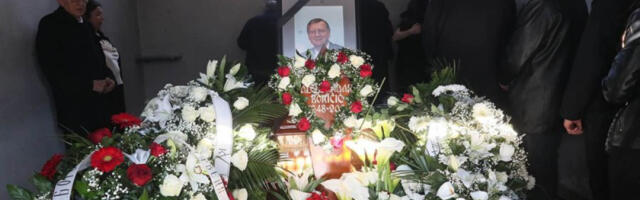 Sahranjen Aleksandar Boričić: Mnogobrojne legende ga ispratile na večni počinak (FOTO GALERIJA)