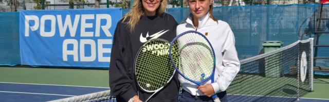 Marion Bartoli trenira buduću šampionku u Novom Sadu: Lana radi zajedno sa jednom od najboljih na svetu