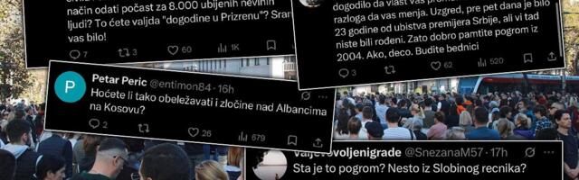 NOVA ANTISRPSKA HISTERIJA BLOKADERA ZBOG ODAVANJA POČASTI ŽRTVAMA MARTOVSKOG POGROMA! Haos na Iksu zbog pomena stradalih Srba na KiM: "POGINULI SU I BORCI OVK"