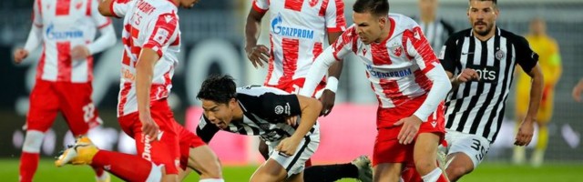 Derbi grešaka: Partizan se rano povukao, Zvezda se spasila iz penala (VIDEO)
