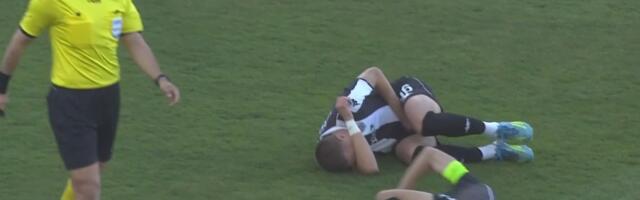 Peh za Partizan: Povredio se Ognjen Ugrešić, pa napustio teren